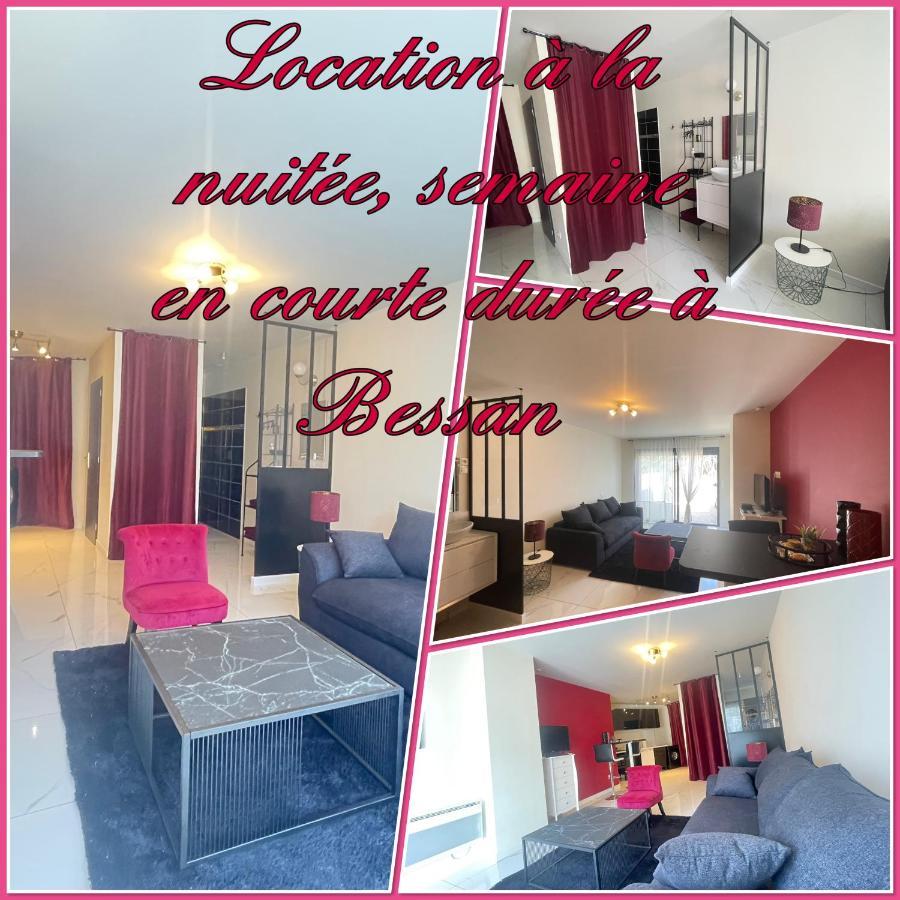 Studio Barok Proche Autoroute, Plages Et Attractions, Wifi - Tv, Calme Bessan Exterior foto